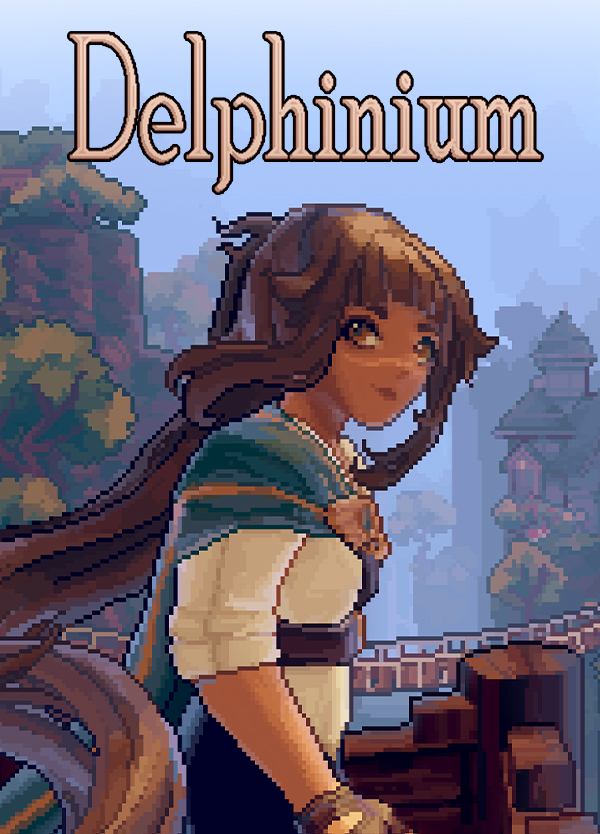 Delphinium cover art